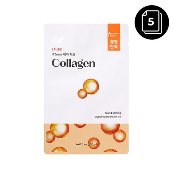 ETUDE 0.2 Therapy Air Mask Collagen (5 Sheets)