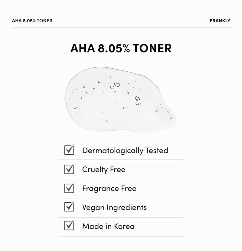 FRANKLY AHA 8.05% Toner 100ml