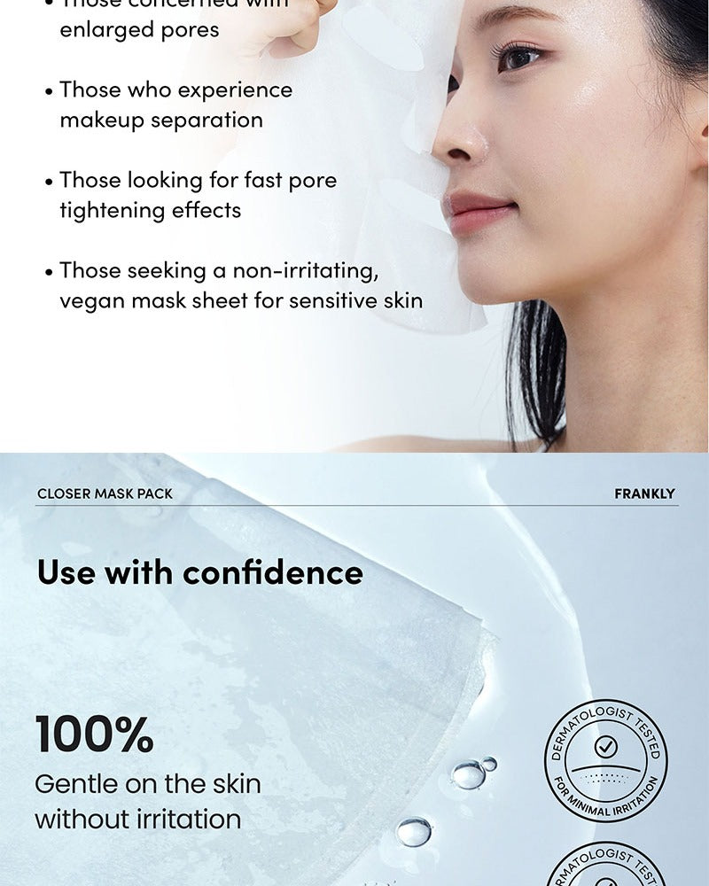 FRANKLY Closer Mask (10 Sheets)