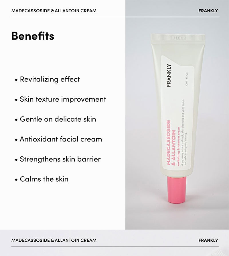 FRANKLY Madecassoside & Allantoin Cream 30ml