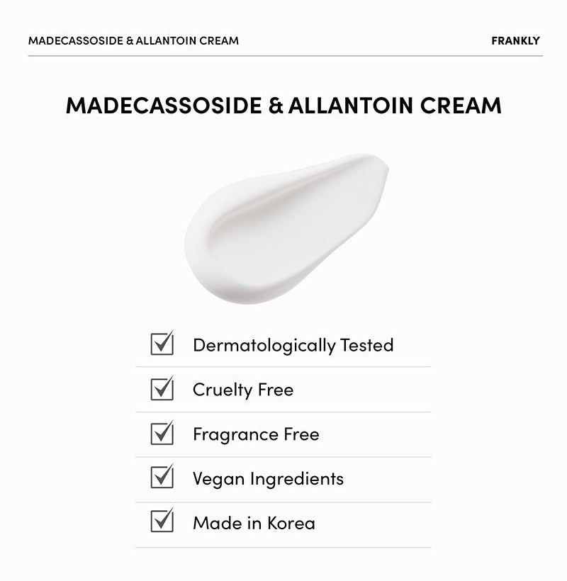 FRANKLY Madecassoside & Allantoin Cream 30ml