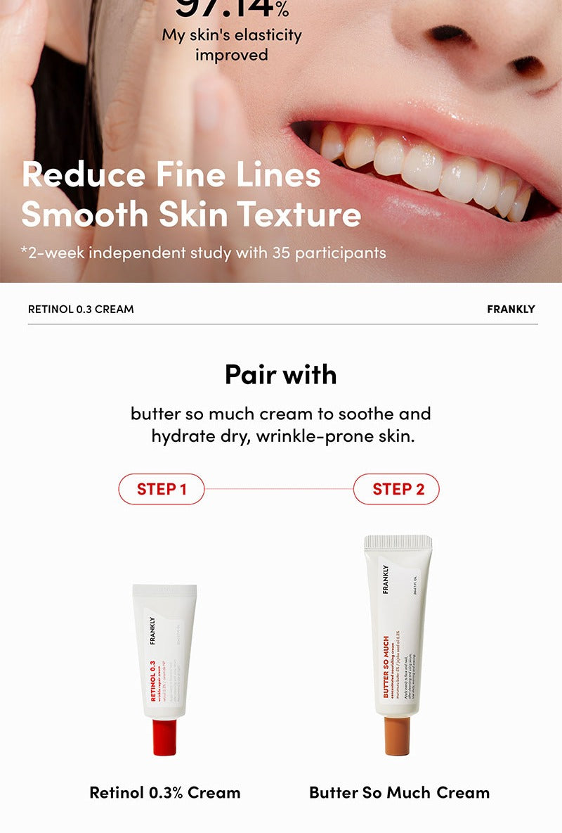 FRANKLY Retinol 0.1% Cream 30ml