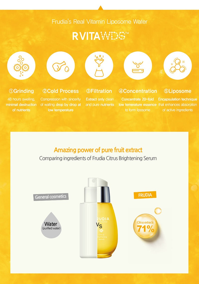 FRUDIA Citrus Brightening Serum 50g