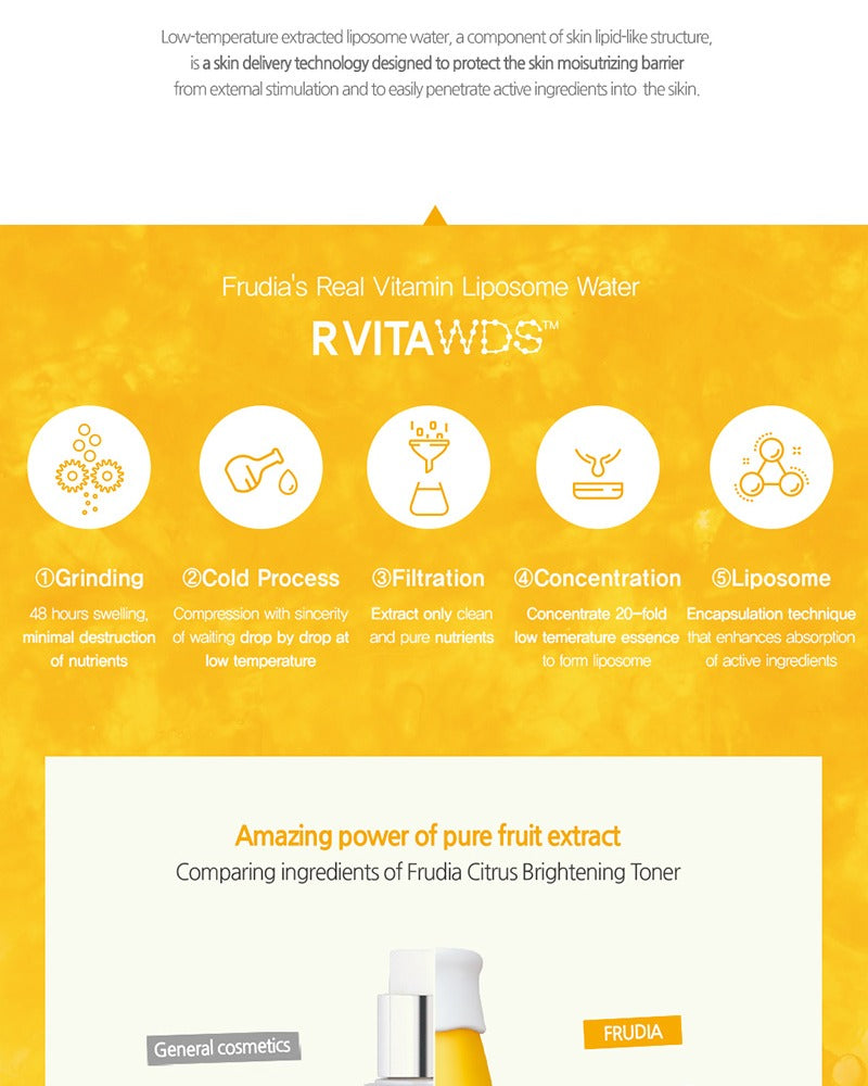 FRUDIA Citrus Brightening Toner 195g