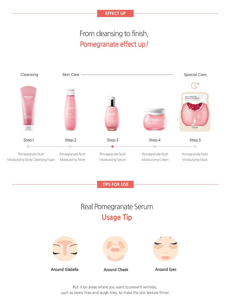 FRUDIA Pomegranate Nutri-Moisturizing Serum 50g