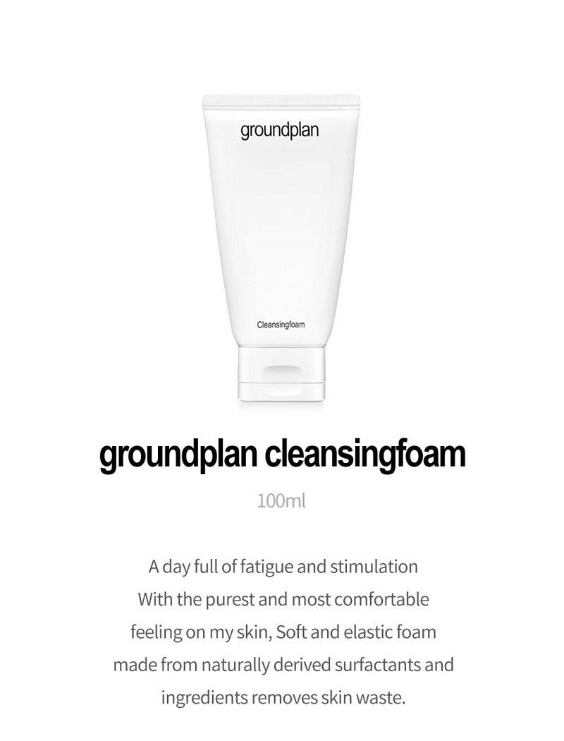 GROUNDPLAN Cleansing Foam 100ml
