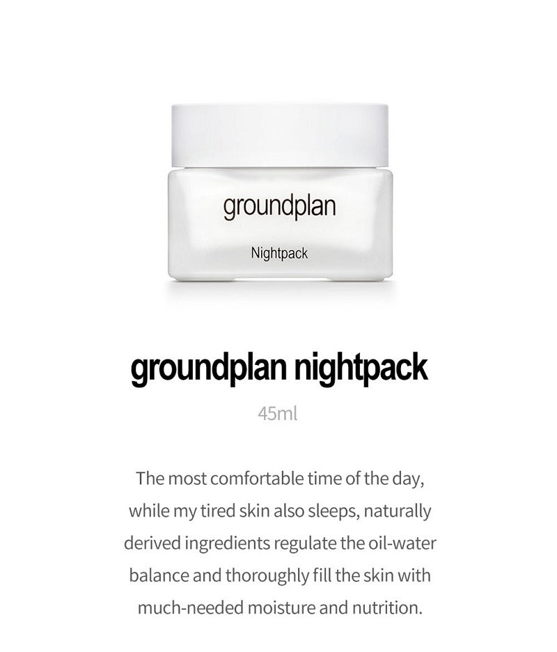 GROUNDPLAN Night Pack 45ml