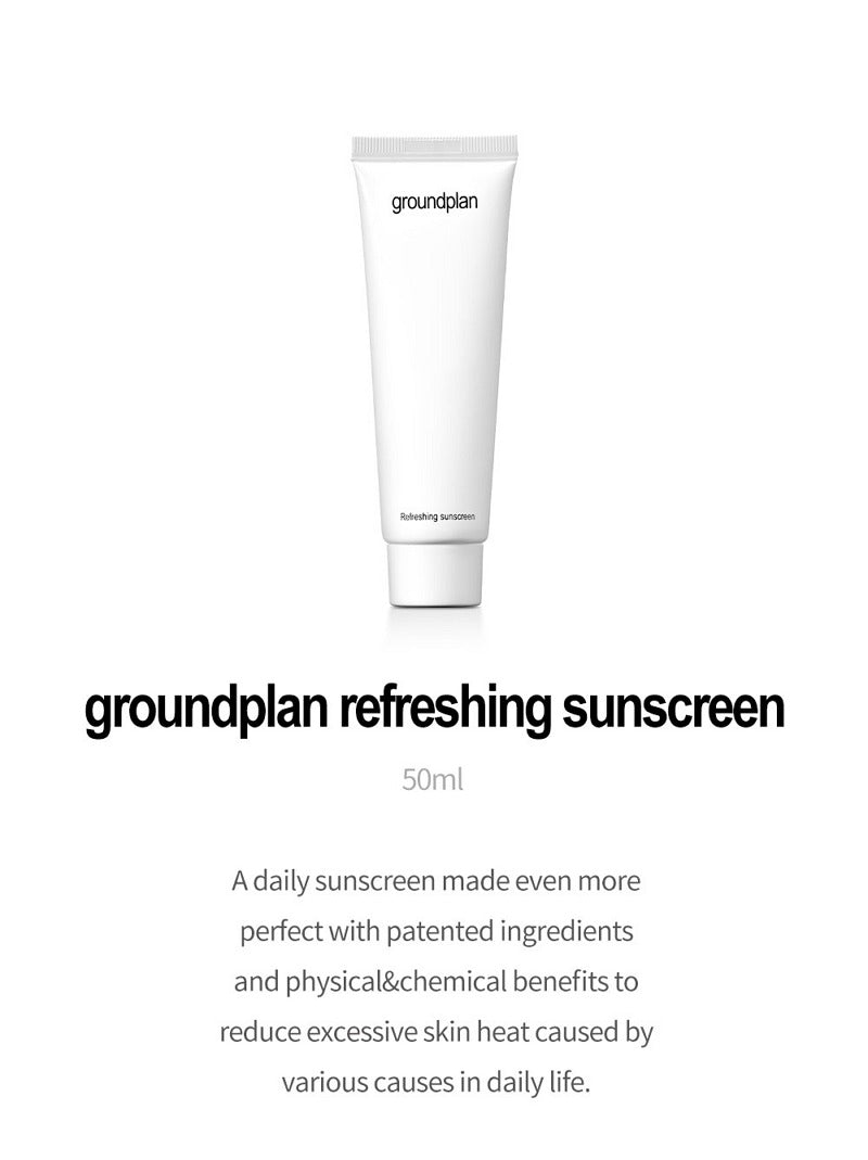 GROUNDPLAN Refreshing Sunscreen 50ml