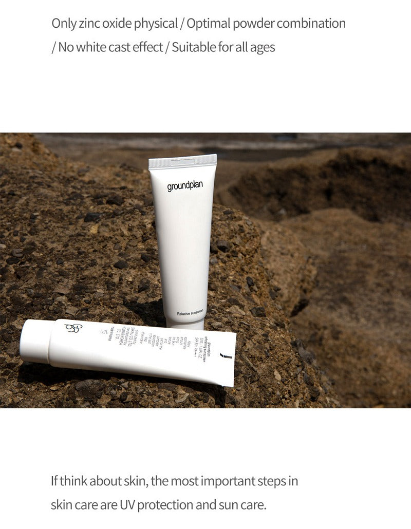 GROUNDPLAN Relaxive Sunscreen 50ml