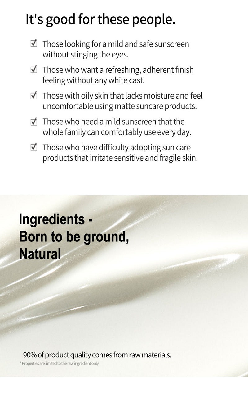 GROUNDPLAN Relaxive Sunscreen 50ml