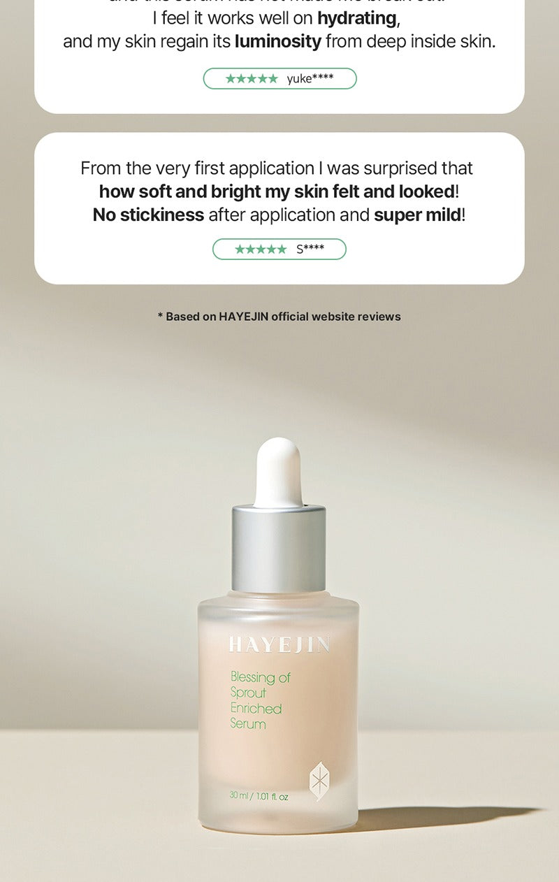 HAYEJIN Blessing of Sprout Enriched Serum 30ml