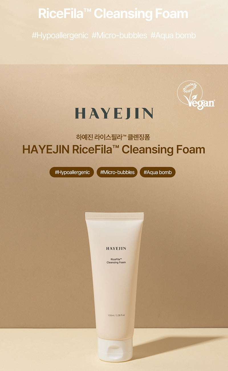 HAYEJIN RiceFila™ Cleansing Foam 100ml