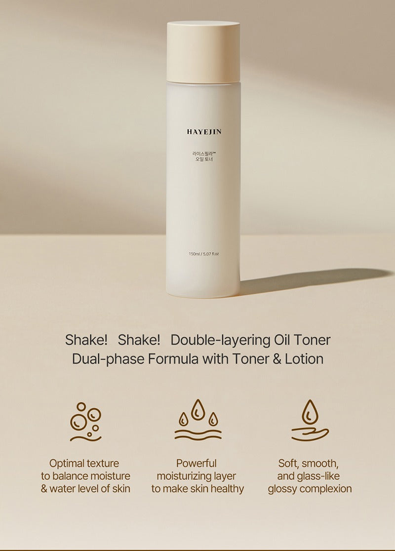 HAYEJIN RiceFila™ Oil Toner 150ml