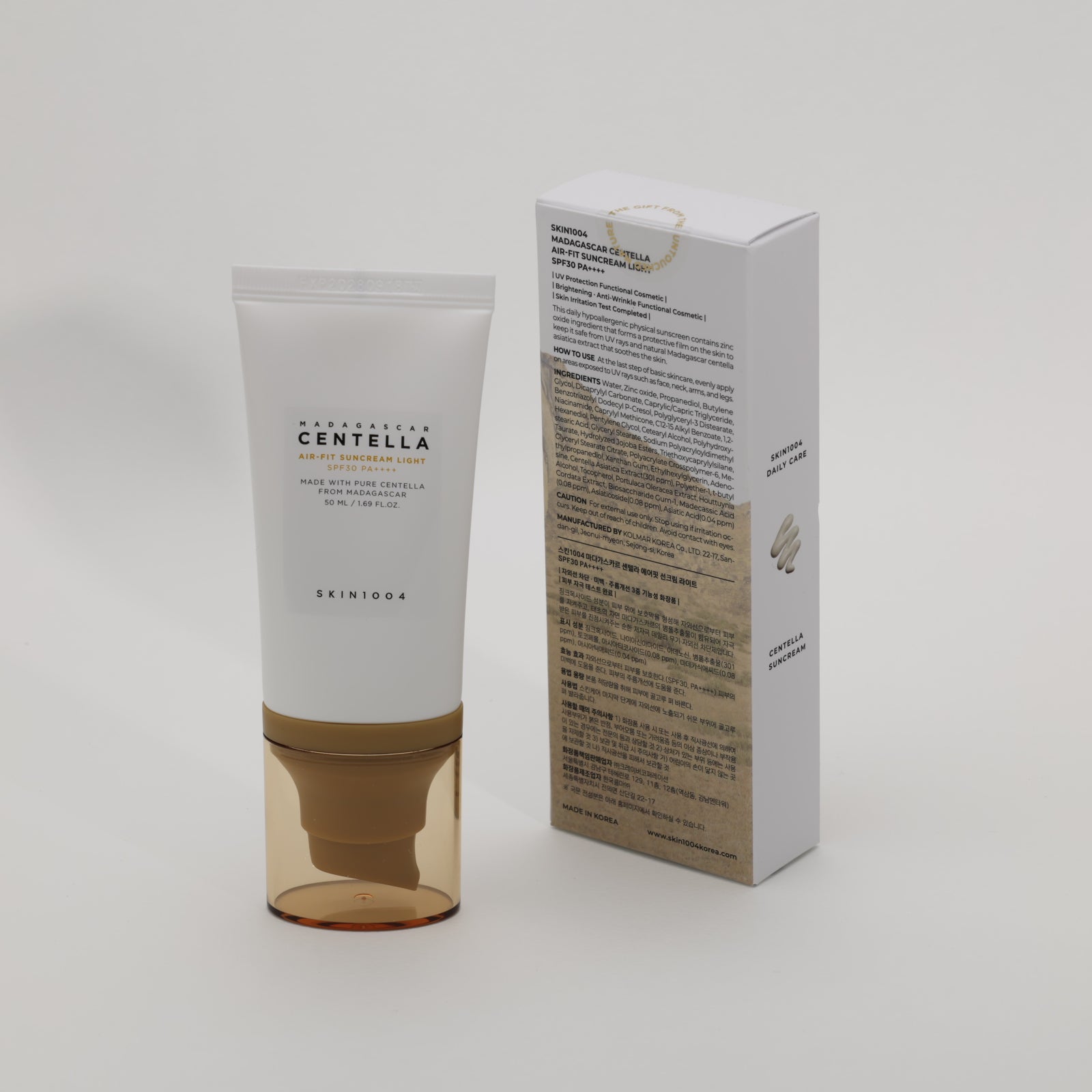 SKIN1004 Madagascar Centella Air-Fit Suncream Light  (SPF30 PA++++) 50ml