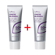 ISNTREE ONION BLEMISH Purple Light Tone-up Sun Cream 40ml x 2ea (SPF50+ PA++++)