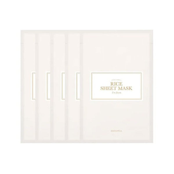 I'M FROM Rice Sheet Mask 20ml x 5
