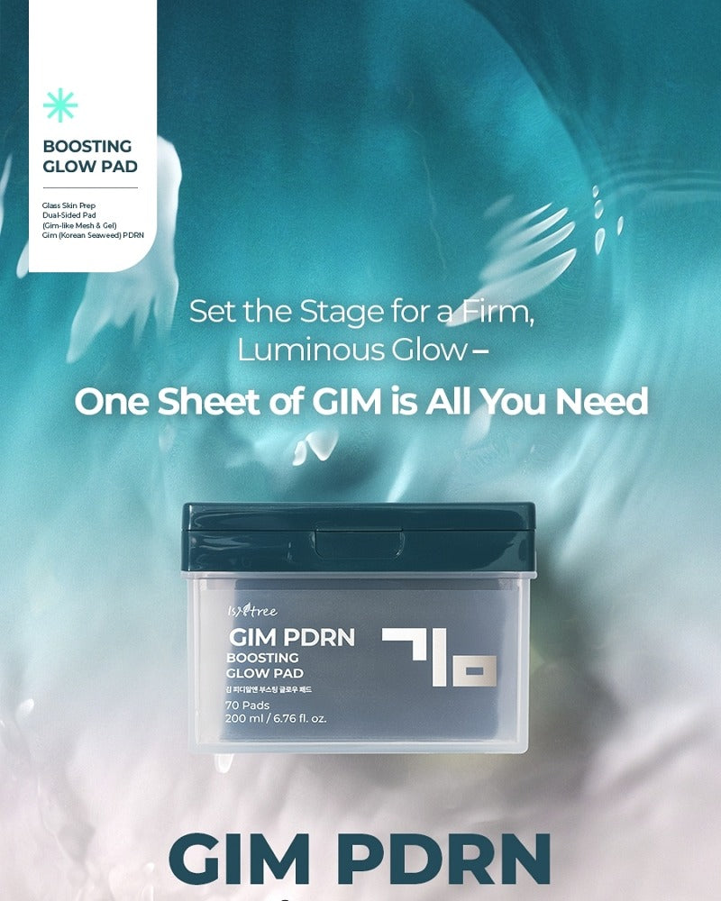 Isntree Gim PDRN Boosting Glow Pad 200ml