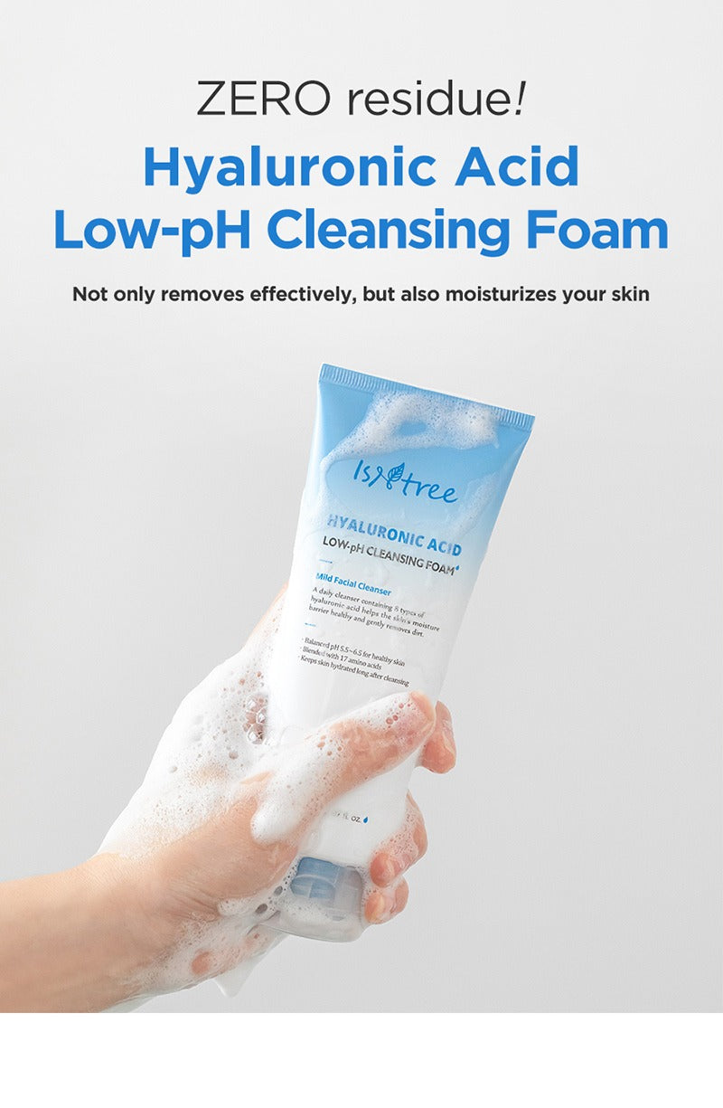 Isntree Hyaluronic Acid Low pH Cleansing Foam 150ml