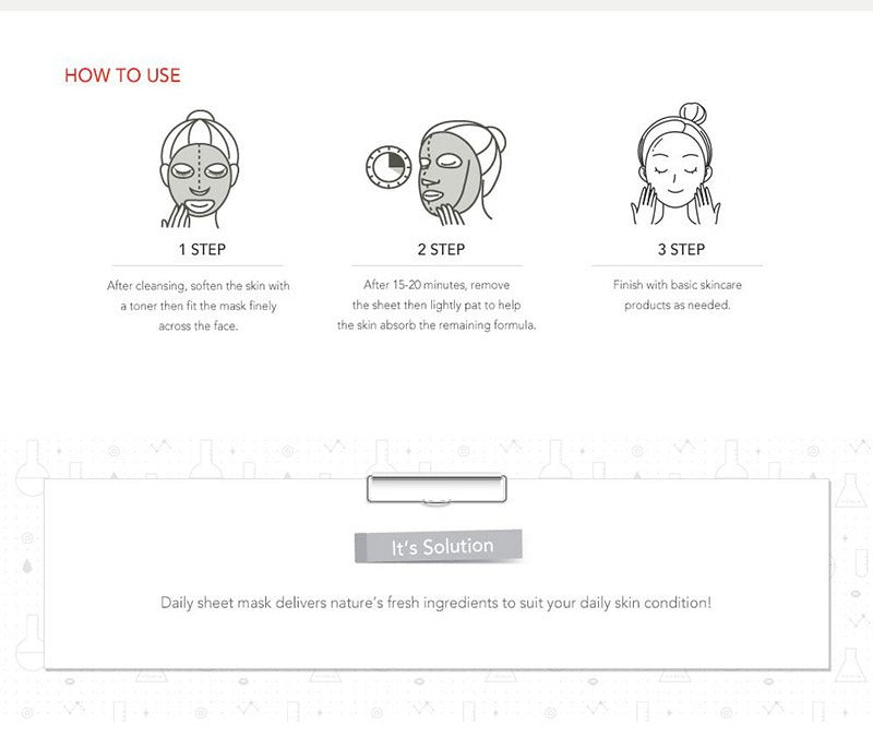 It's Skin The Fresh Mask Sheet (5-Pack)