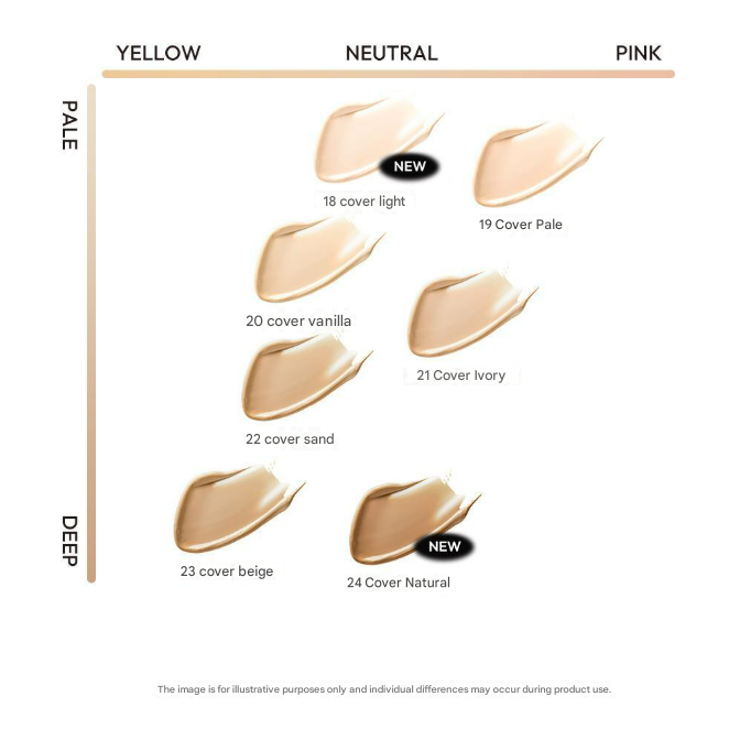 JAVIN DE SEOUL Wink Foundation Pact 15g + Refill 15g (SPF50+ PA+++) 7 Shades1