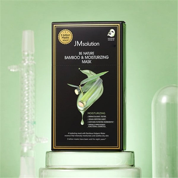 JMsolution Be Nature Bamboo & Moisturizing Mask (10 Sheets)