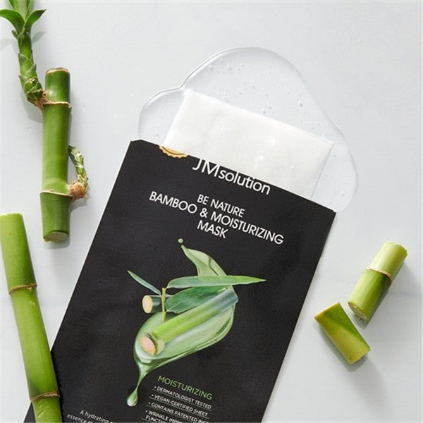JMsolution Be Nature Bamboo & Moisturizing Mask (10 Sheets)