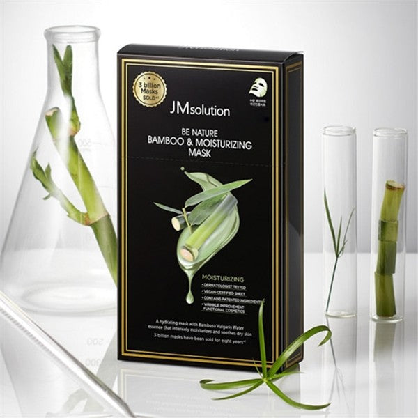 JMsolution Be Nature Bamboo & Moisturizing Mask (10 Sheets)