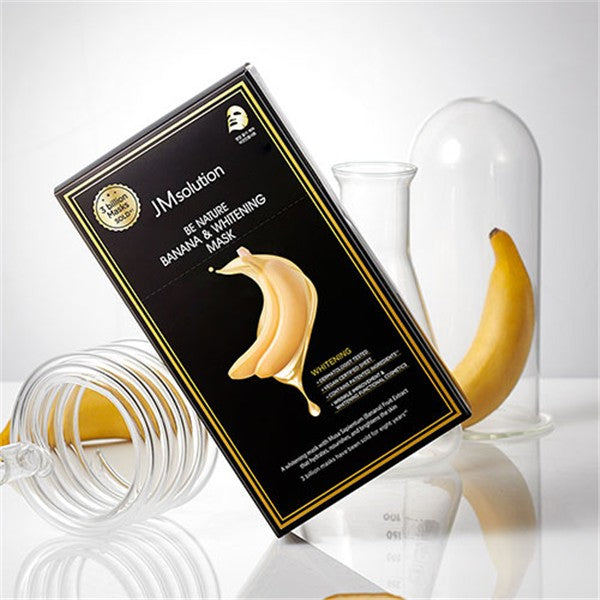 JMsolution Be Nature Banana & Whitening Mask — 10 Sheets