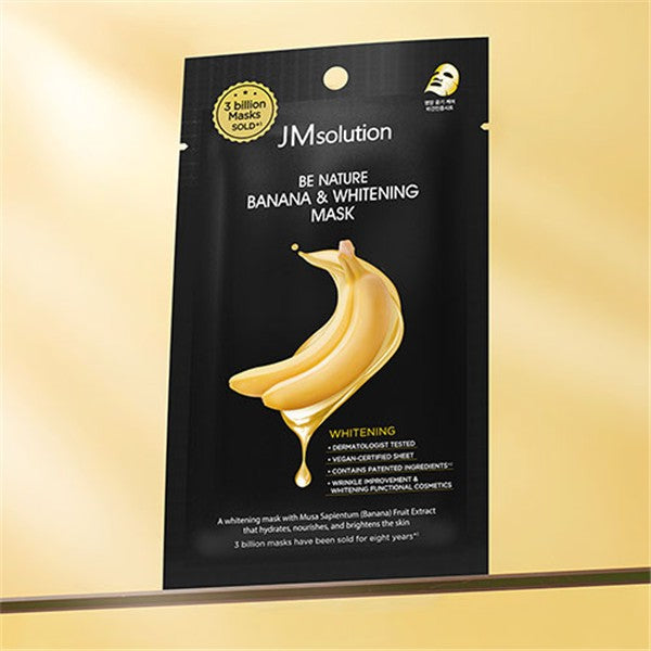 JMsolution Be Nature Banana & Whitening Mask — 10 Sheets