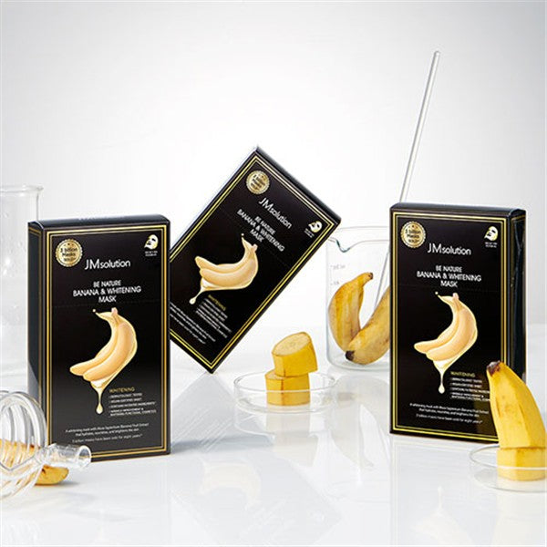 JMsolution Be Nature Banana & Whitening Mask — 10 Sheets