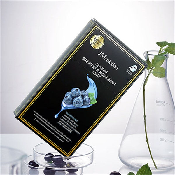JMsolution Be Nature Blueberry & Nourishing Mask 10 sheets