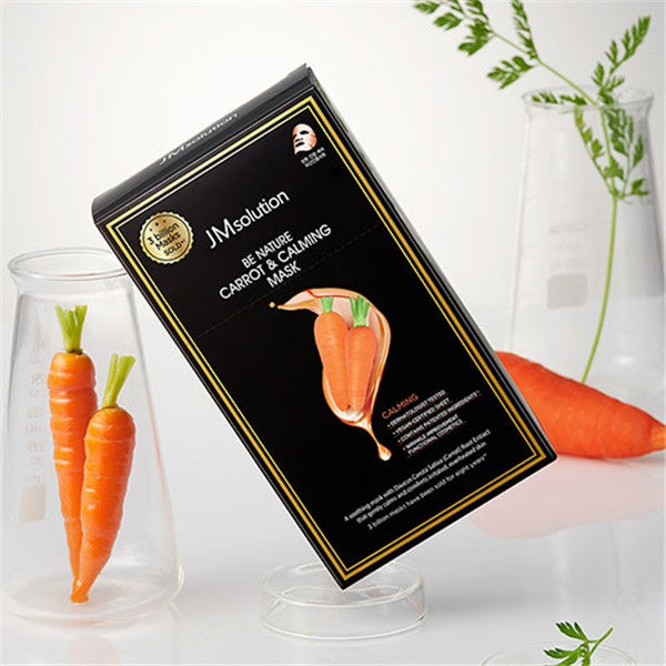 JMsolution Be Nature Carrot & Calming Mask (10 Sheets)