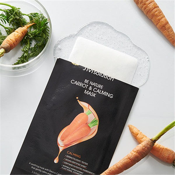 JMsolution Be Nature Carrot & Calming Mask (10 Sheets)