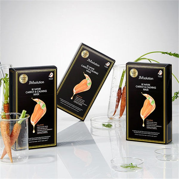 JMsolution Be Nature Carrot & Calming Mask (10 Sheets)