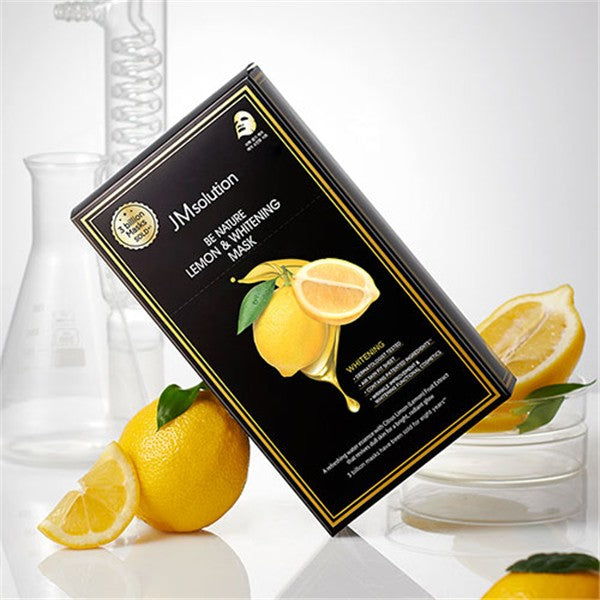 JMsolution Be Nature Lemon & Whitening Mask (10 Sheets)