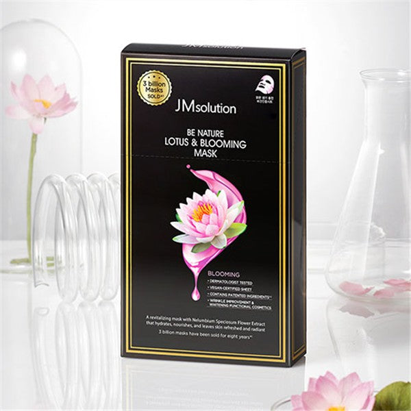 JMsolution Be Nature Lotus & Blooming Mask 10 sheets