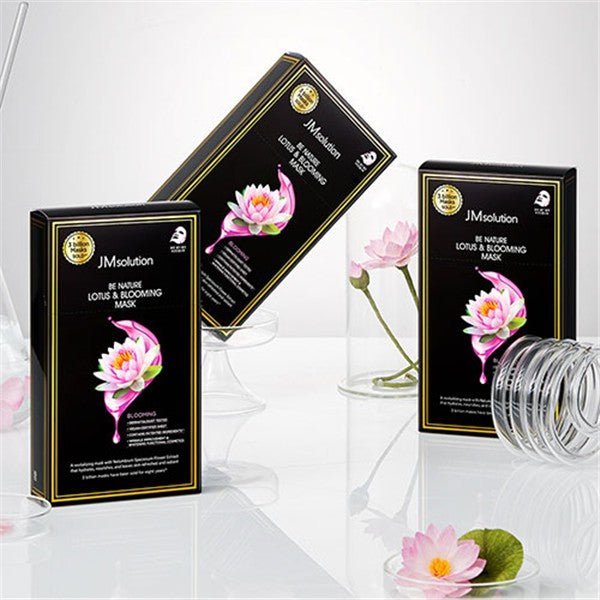 JMsolution Be Nature Lotus & Blooming Mask 10 sheets