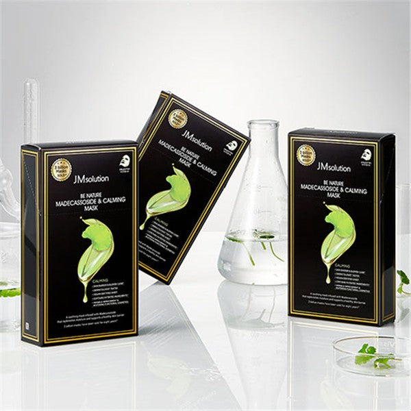 JMsolution Be Nature Madecassoside & Calming Mask (10 Sheets)