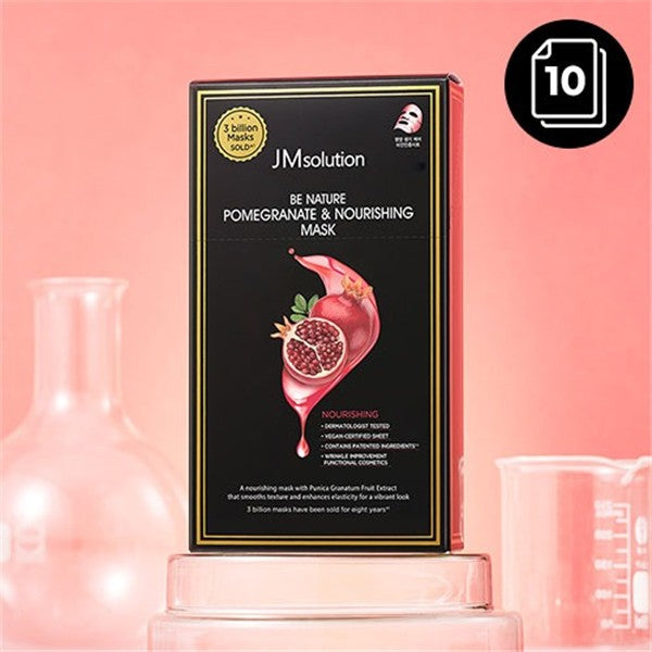 JMsolution Be Nature Pomegranate & Nourishing Mask 10 sheets