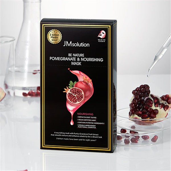 JMsolution Be Nature Pomegranate & Nourishing Mask 10 sheets