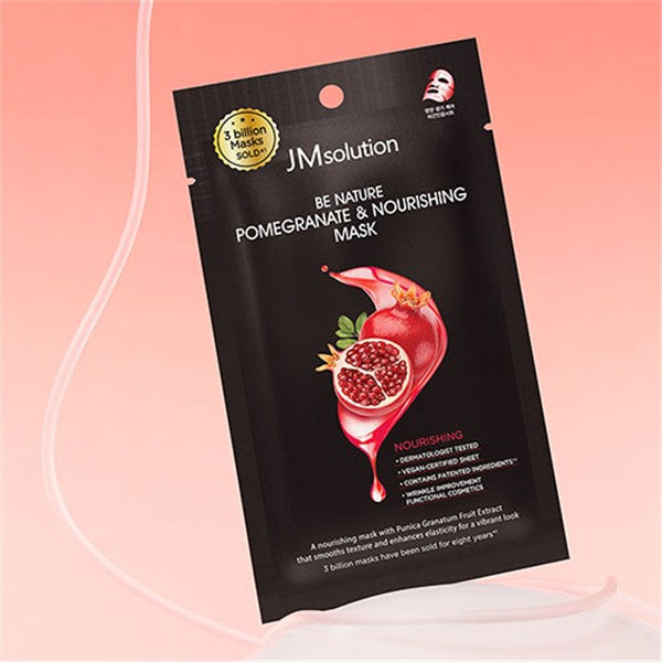 JMsolution Be Nature Pomegranate & Nourishing Mask 10 sheets