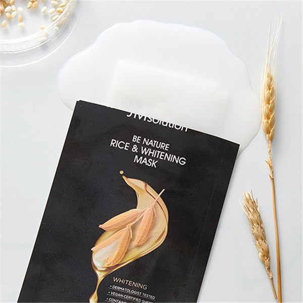 JMsolution Be Nature Rice & Whitening Mask 10 sheets