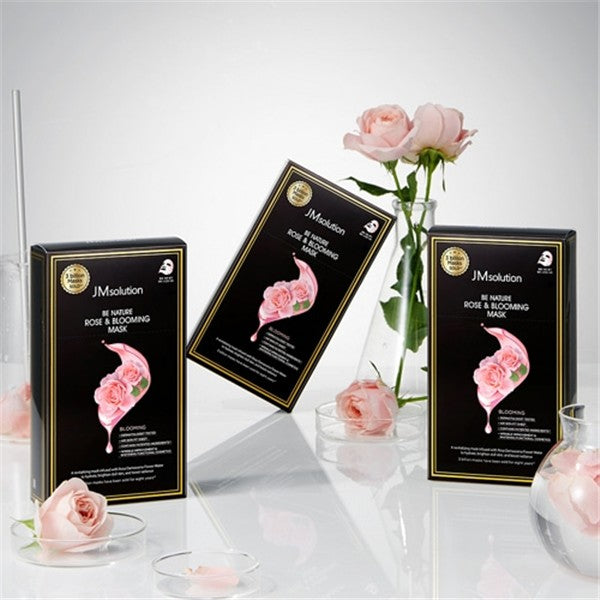 JMsolution Be Nature Rose & Blooming Mask 10 sheets