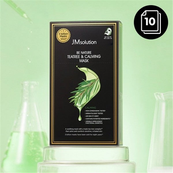 JMsolution Be Nature Tea Tree & Calming Mask 10 sheets