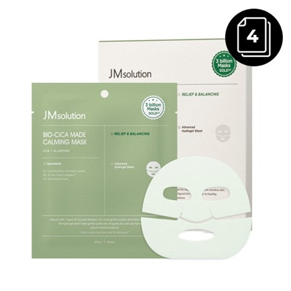 JMsolution Bio-Cica Made Calming Mask 4 sheets
