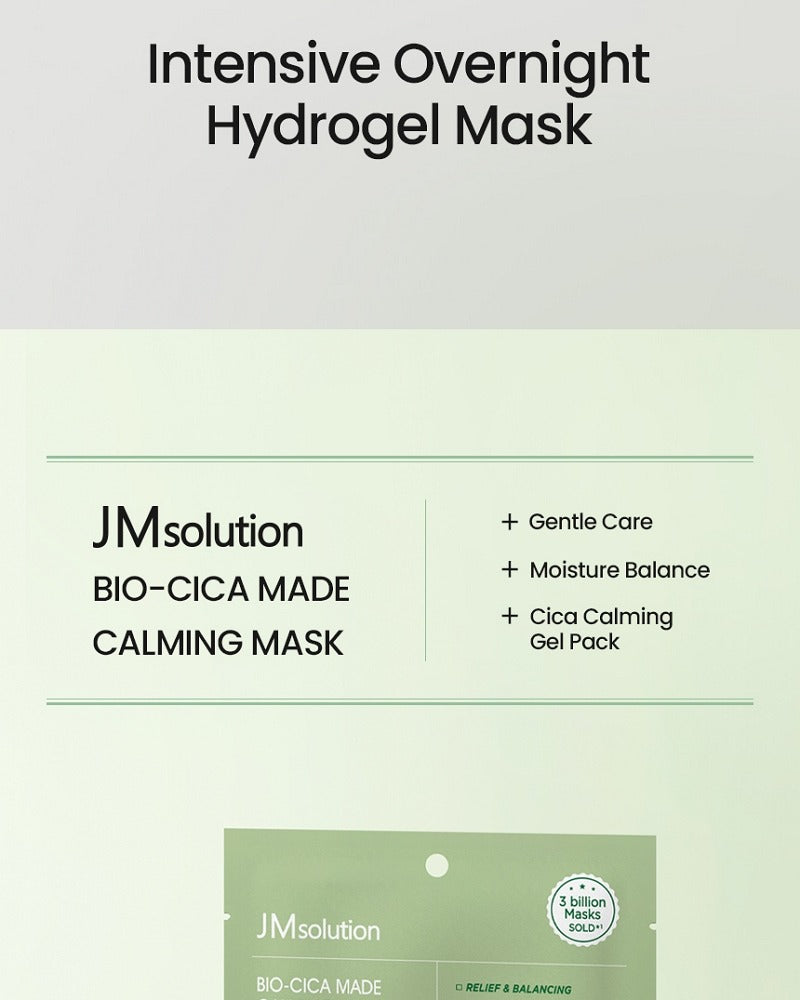 JMsolution Bio-Cica Made Calming Mask 4 sheets