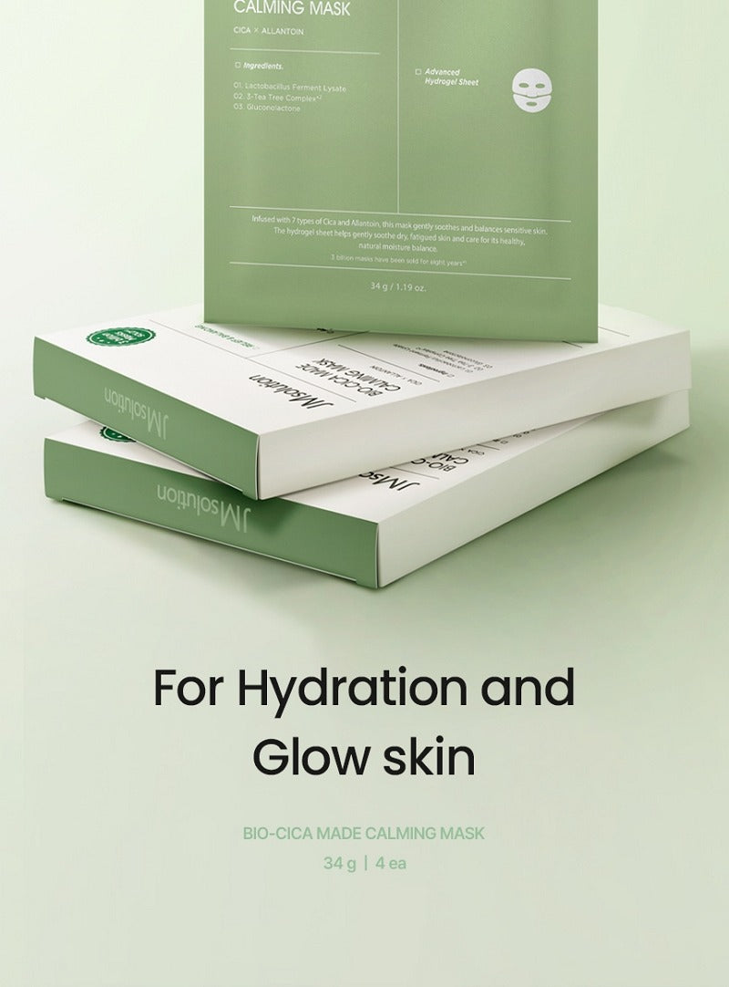 JMsolution Bio-Cica Made Calming Mask 4 sheets