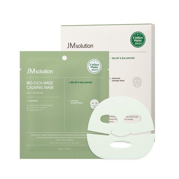 JMsolution Bio-Cica Made Calming Mask 4 sheets