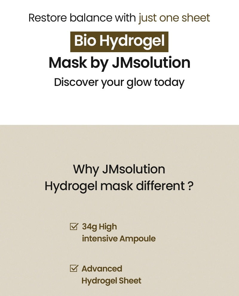 JMsolution Bio-Vita Duo Brightening Mask (4 Sheets)