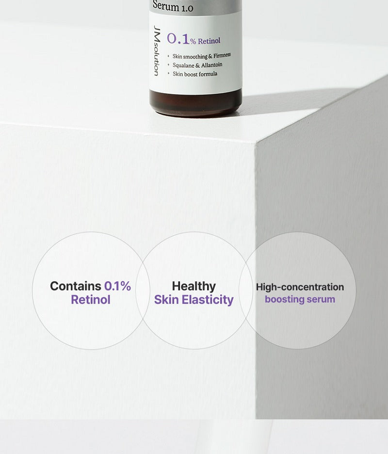 JMsolution Skin Boost Retinol 0.1 Serum 1.0 30ml